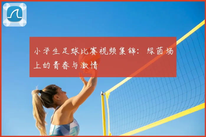 小学生足球比赛视频集锦:绿茵场上的青春与激情
